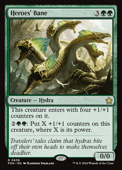 MTG Heroes' Bane FDN 639 Starter Collection Nonfoil