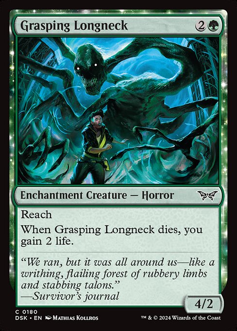 MTG Grasping Longneck DSK 180 Regular Foil