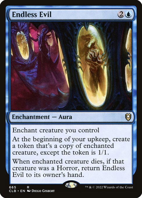 MTG Endless Evil CLB 665 Commander Deck Nonfoil