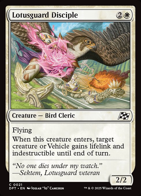 MTG Lotusguard Disciple DFT 021 Regular Foil
