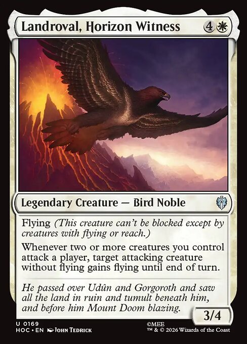 MTG Landroval, Horizon Witness HOC 169 Regular Foil