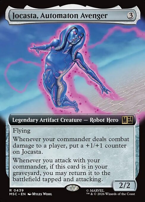 MTG Jocasta, Automaton Avenger MSC 439 Extended Art Nonfoil
