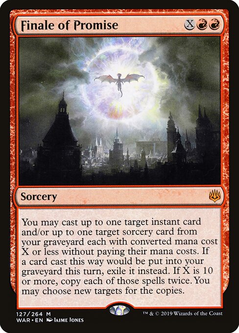 MTG Finale of Promise WAR 127 Standard Foil front
