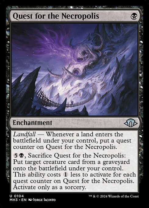 MTG Quest for the Necropolis MH3 104 Regular Nonfoil