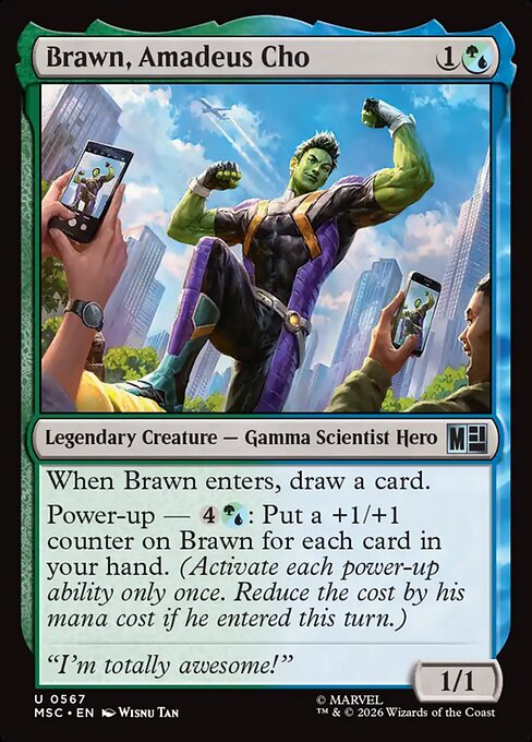 MTG Brawn, Amadeus Cho MSC 567 Regular Foil