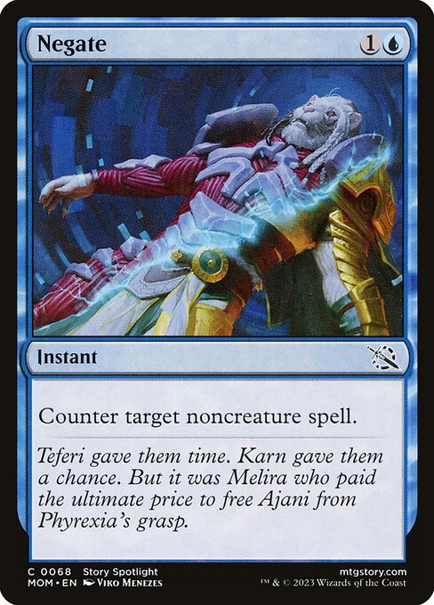MTG Negate MOM 068 Regular Nonfoil