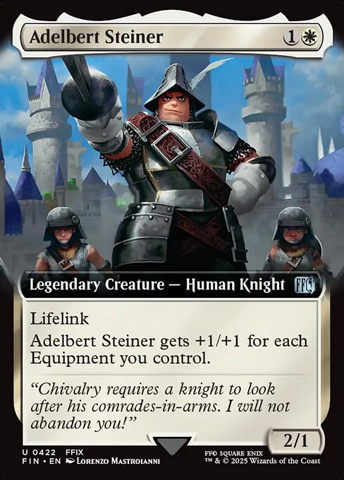 MTG Adelbert Steiner FIN 422 Extended Art Nonfoil
