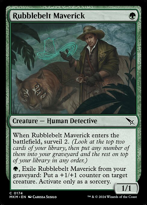 MTG Rubblebelt Maverick MKM 174 Regular Nonfoil
