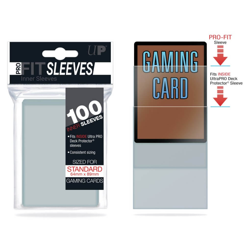 ULTRA PRO PRO-Fit Standard Inner Sleeves (100ct)