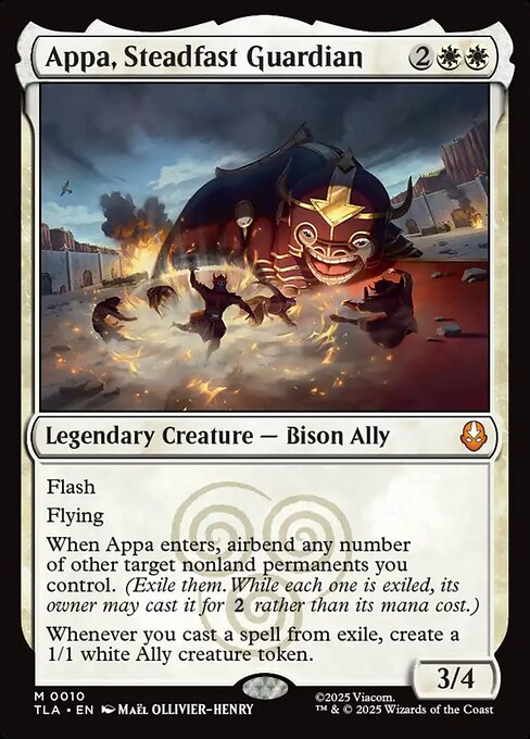 MTG Appa, Steadfast Guardian TLA 010 Regular Nonfoil