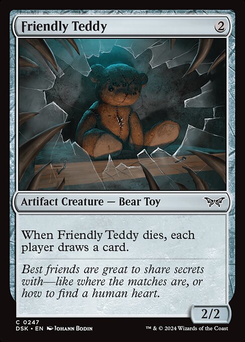 MTG Friendly Teddy DSK 247 Regular Foil