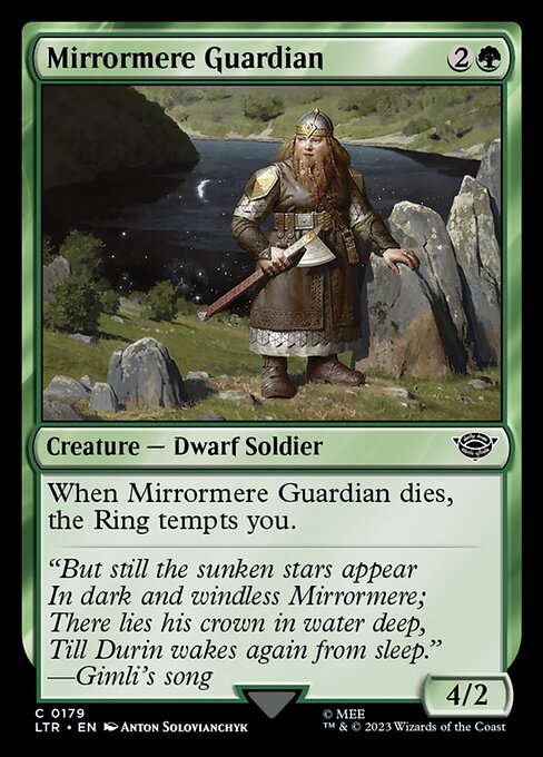 MTG Mirrormere Guardian LTR 179 Regular Nonfoil