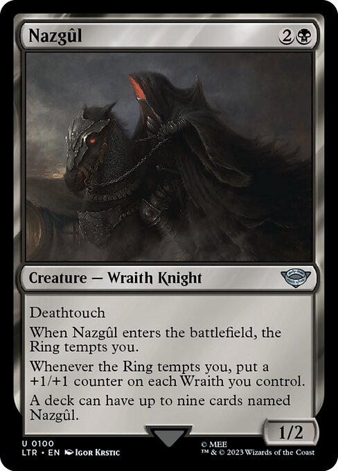 MTG Nazgûl LTR 100 Regular Foil