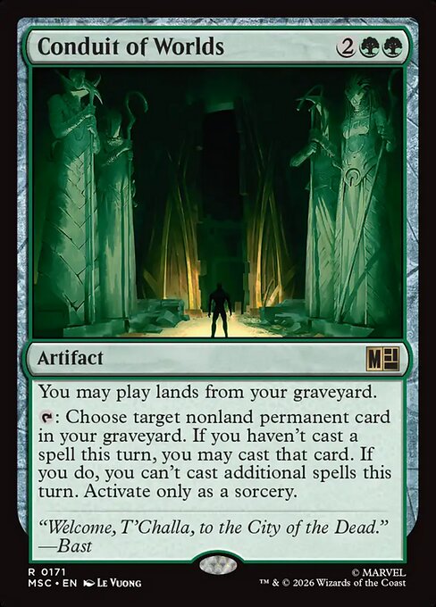 MTG Conduit of Worlds MSC 171 Regular Nonfoil