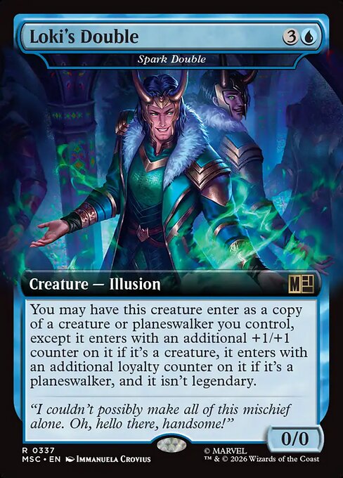 MTG Spark Double MSC 337 Extended Art Nonfoil