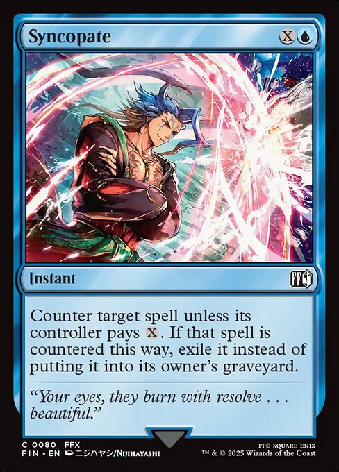 MTG Syncopate FIN 080 Regular Nonfoil