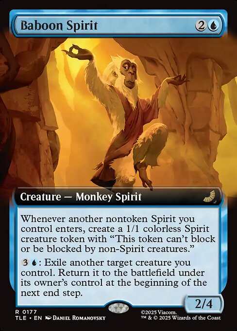 MTG Baboon Spirit [TLE 177] Nonfoil