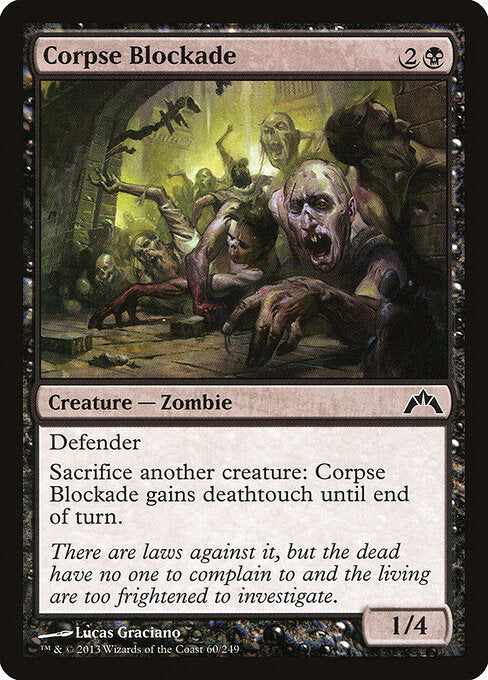 MTG Corpse Blockade GTC 060 Regular Foil