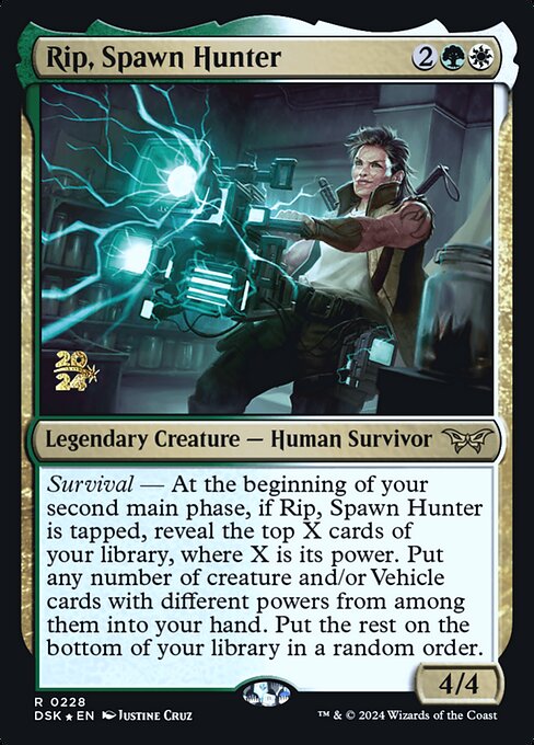 MTG Rip, Spawn Hunter PDSK 228s Prerelease Foil
