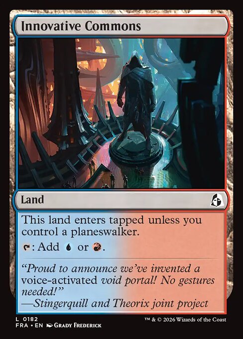 MTG Innovative Commons FRA 182 Standard Foil front