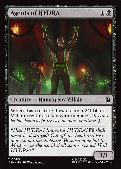 MTG Agents of HYDRA MSH 085 Regular Nonfoil
