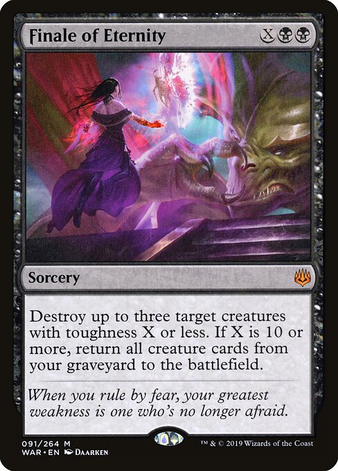 MTG Finale of Eternity WAR 091 Standard Foil front