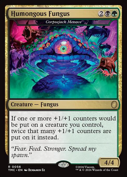 MTG Corpsejack Menace TMC 056 Regular Surge Foil