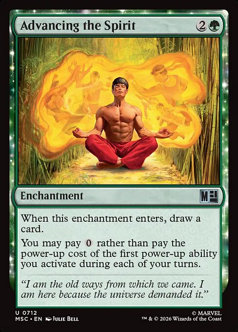 MTG Advancing the Spirit MSC 712 Regular Foil