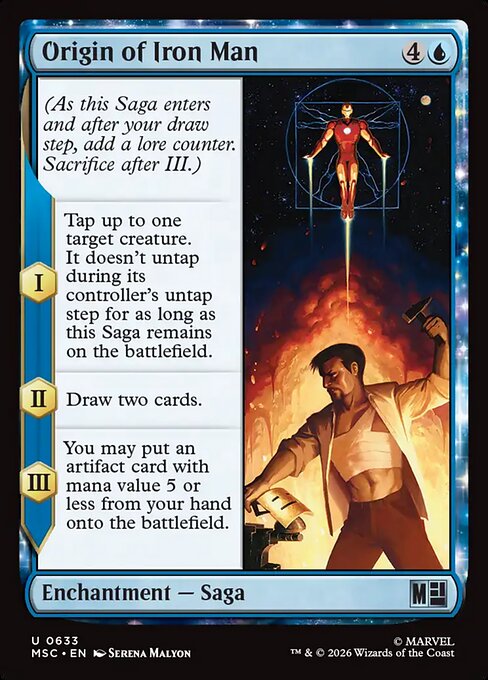 MTG Origin of Iron Man MSC 633 Regular Nonfoil