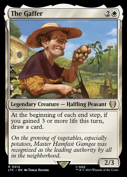 MTG The Gaffer LTC 012 Regular Nonfoil