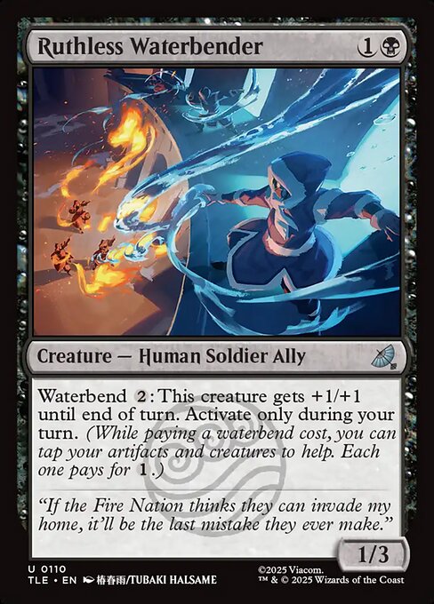MTG Ruthless Waterbender [TLE 110] Nonfoil