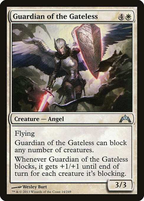 MTG Guardian of the Gateless GTC 014 Regular Foil