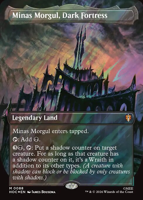 MTG Minas Morgul, Dark Fortress HOC 088 Regular Nonfoil