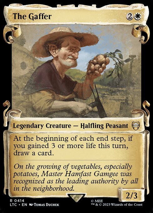 MTG The Gaffer LTC 414 Alternate Art Nonfoil