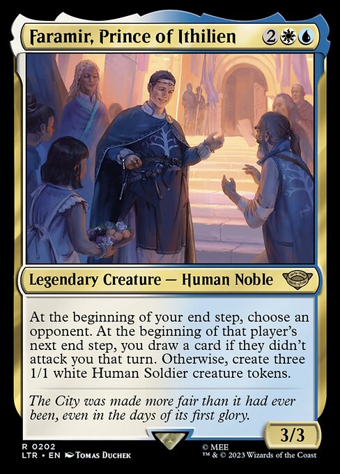 MTG Faramir, Prince of Ithilien LTR 202 Regular Foil