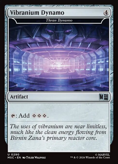MTG Thran Dynamo MSC 290 Regular Nonfoil