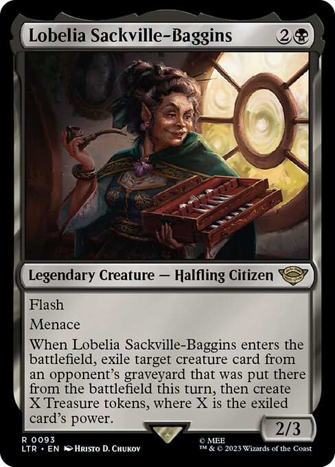 MTG Lobelia Sackville-Baggins LTR 093 Regular Foil