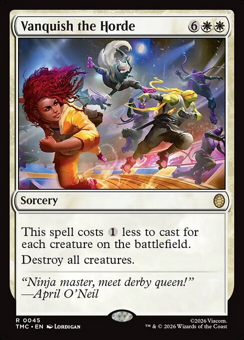 MTG Vanquish the Horde TMC 045 Regular Surge Foil