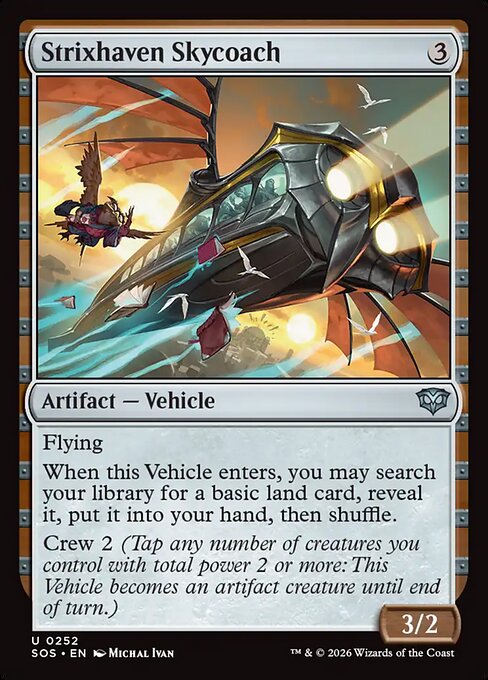 MTG Strixhaven Skycoach SOS 252 Regular Nonfoil
