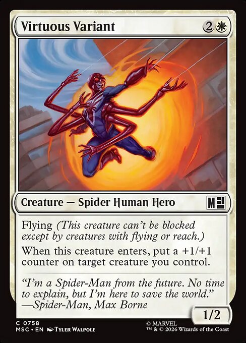 MTG Virtuous Variant MSC 758 Regular Nonfoil