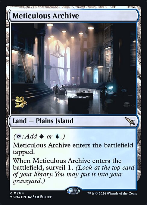MTG Meticulous Archive PMKM 264s Prerelease Foil