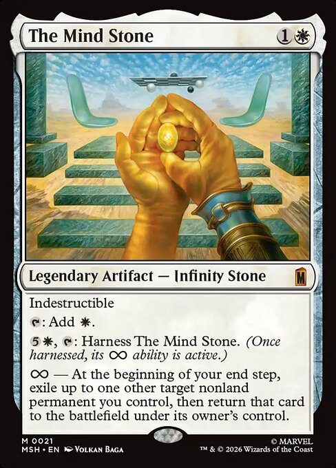 MTG The Mind Stone MSH 021 Regular Foil