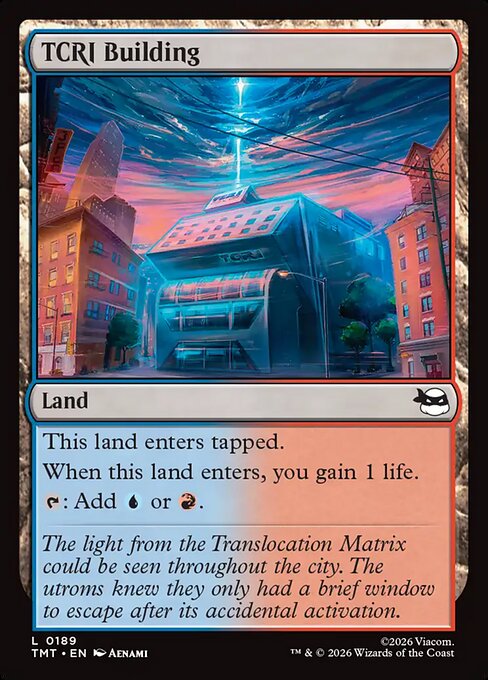 MTG TCRI Building TMT 189 Regular Foil