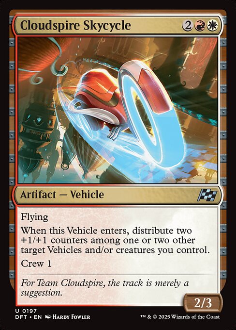 MTG Cloudspire Skycycle DFT 197 Regular Nonfoil