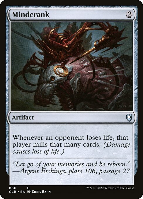 MTG Mindcrank CLB 866 Commander Deck Nonfoil