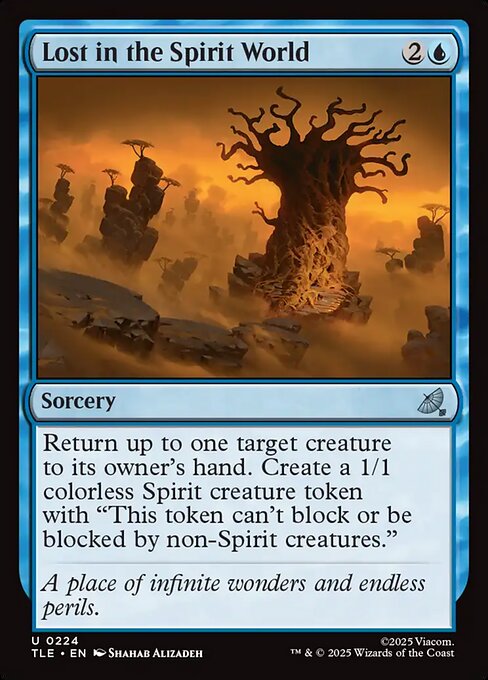 MTG Lost in the Spirit World [TLE 224] Foil