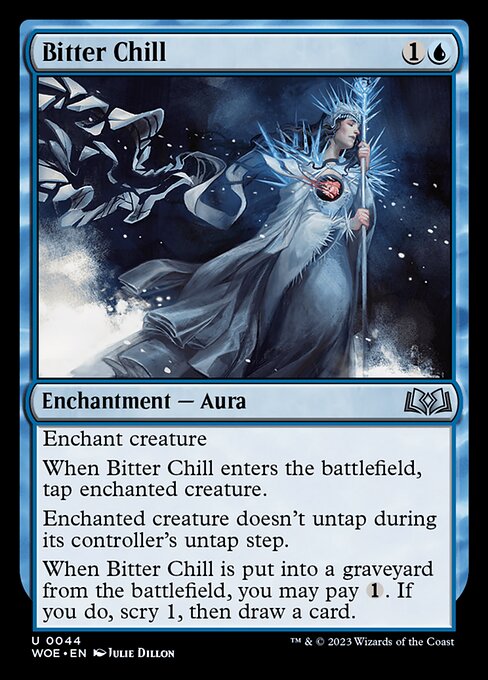 MTG Bitter Chill WOE 044 Regular Nonfoil