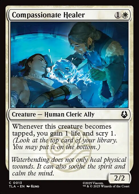MTG Compassionate Healer TLA 013 Regular Nonfoil