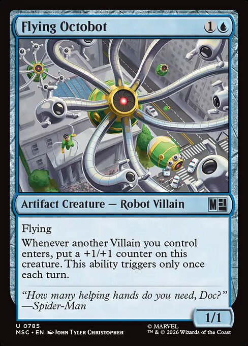 MTG Flying Octobot MSC 785 Regular Foil