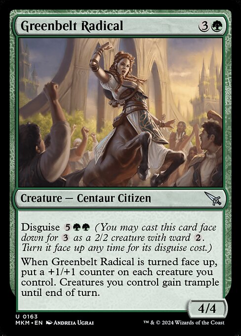 MTG Greenbelt Radical MKM 163 Regular Nonfoil